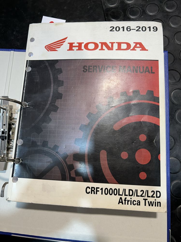 Serwisówka manual Honda CRF 1000 Africa Twin 2016 do 2019 OEM