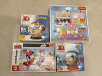 4x Puzzle | 2x 3D Pokemon +Disney + Trefl