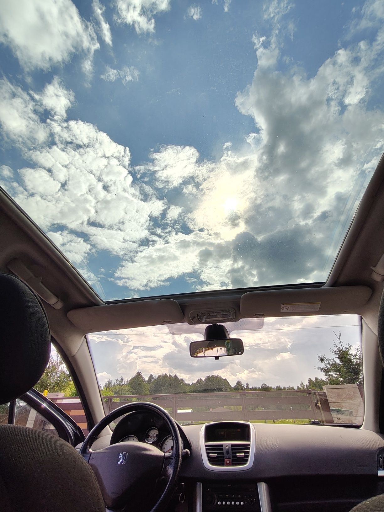 Peugeot 207 klimatyzacja panorama