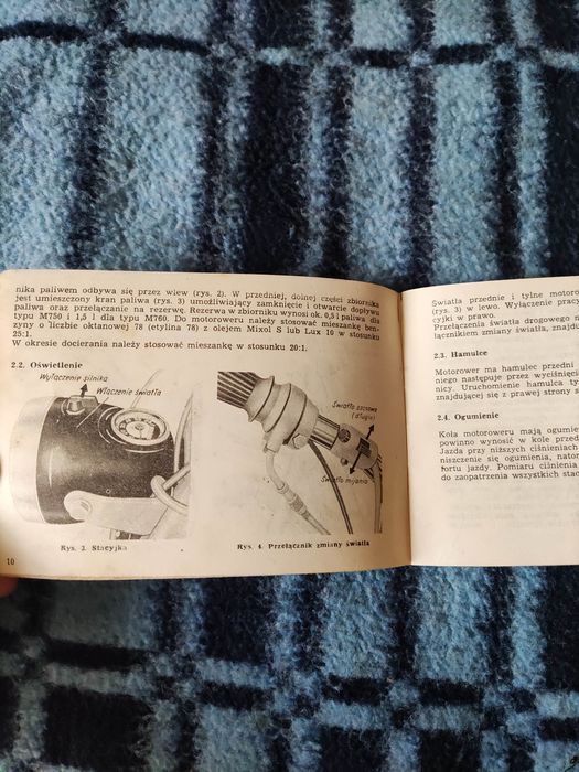 Motorower Romet M750 M760 oryginalna instrukcja obsługi, 1976 r

Stan