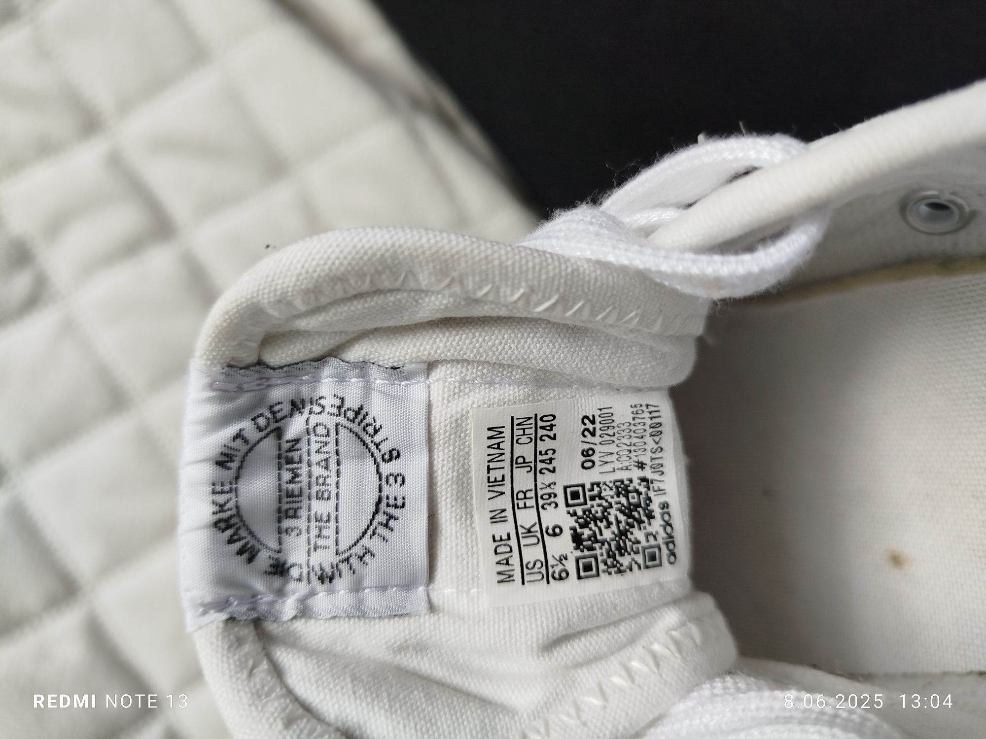 Adidasy materialowe