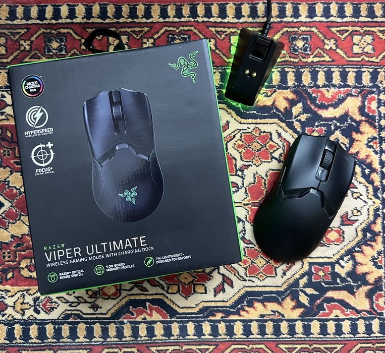 Myszka Razer Viper Ultimate + Charging Dock