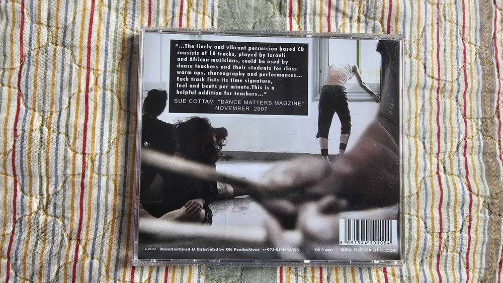 CD Oded Kafri - Rhythm For Dancing Lessons Vol. II