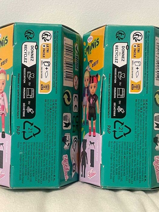 Колекційні міні-ляльки  Baby born Minis Hannah and Billie