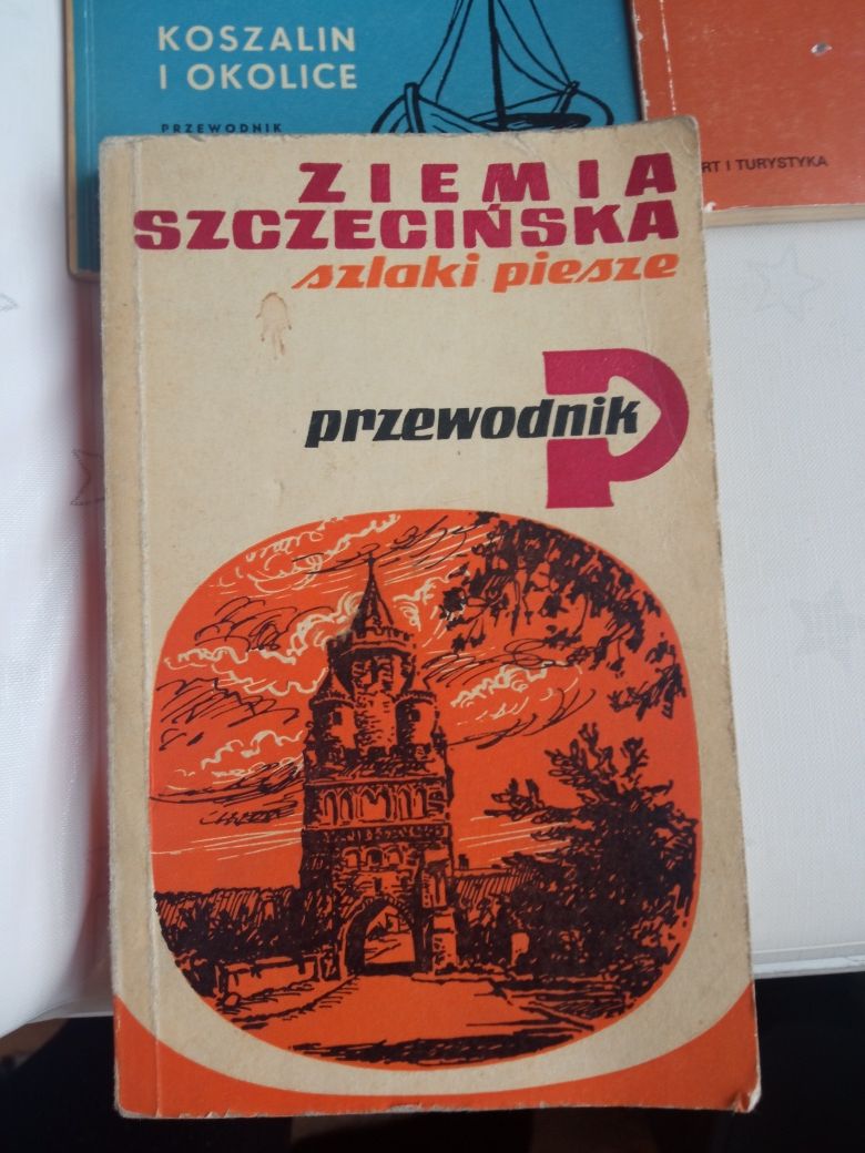 ZESTAW!! 10 starych przewodników: Toruń, Zamość, Szczecin, Bieszczady