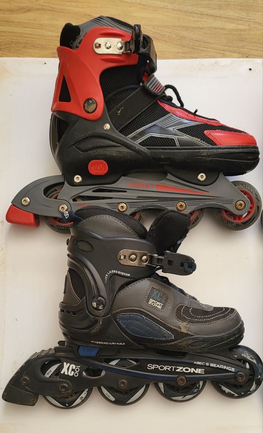 Patins  em  linha
