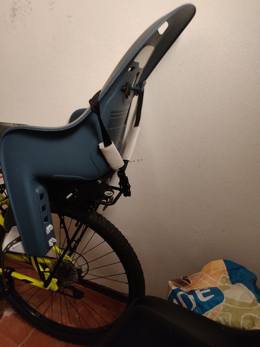 Cadeira Criança + porta bagagem para Bicicleta