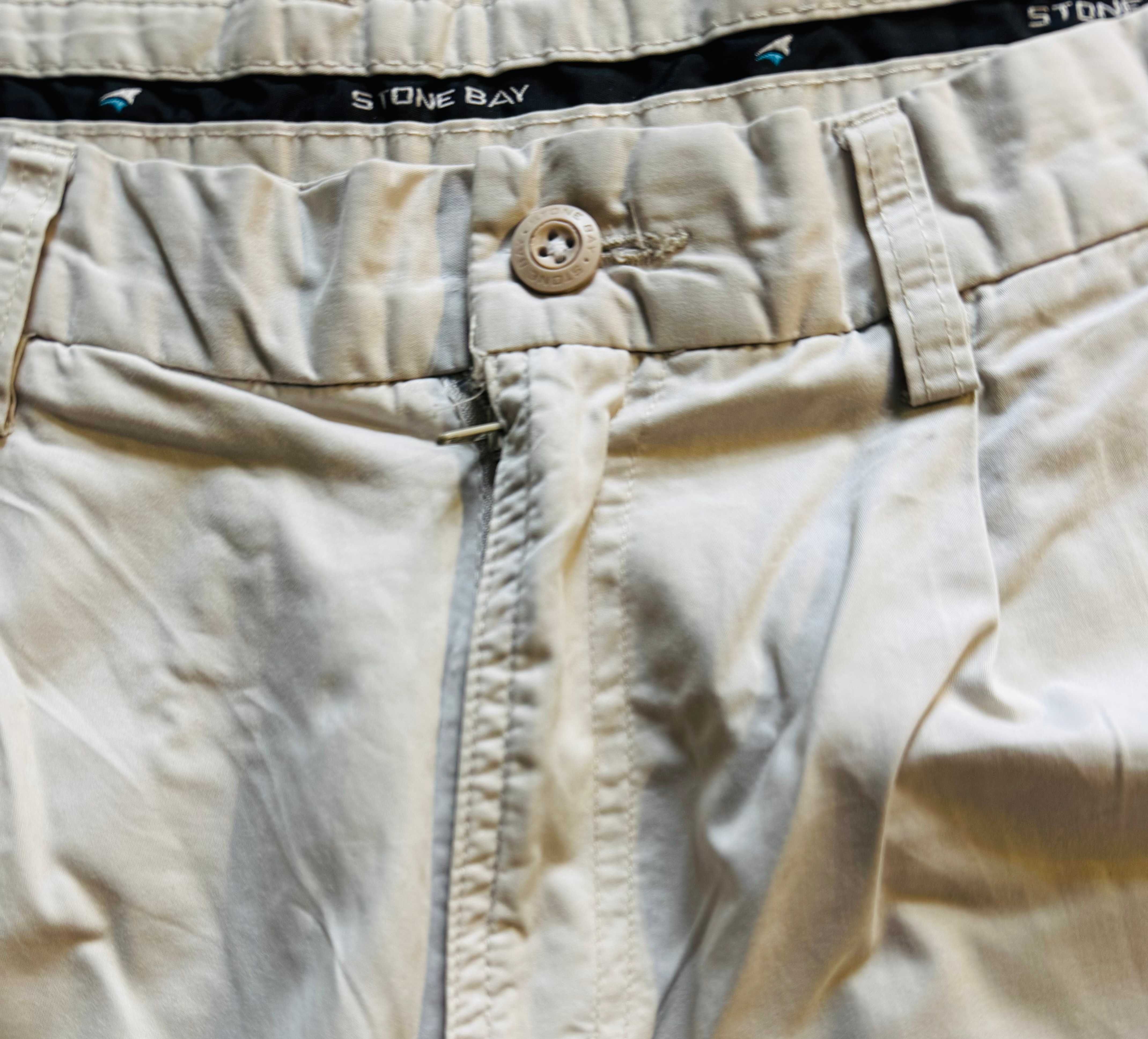 Nowe/ 100% Bawełna Premium/ made in Sir Lanka/ Chinosy na Lato/ Extra