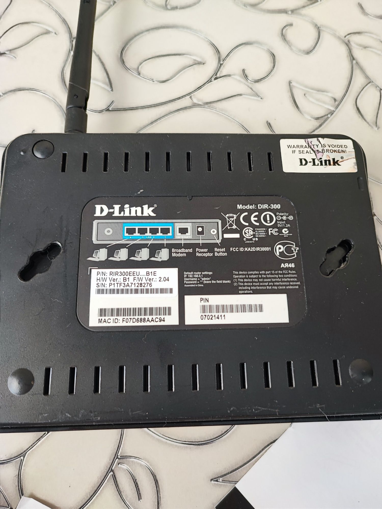Продам маршрутизатор D-Link DIR -300