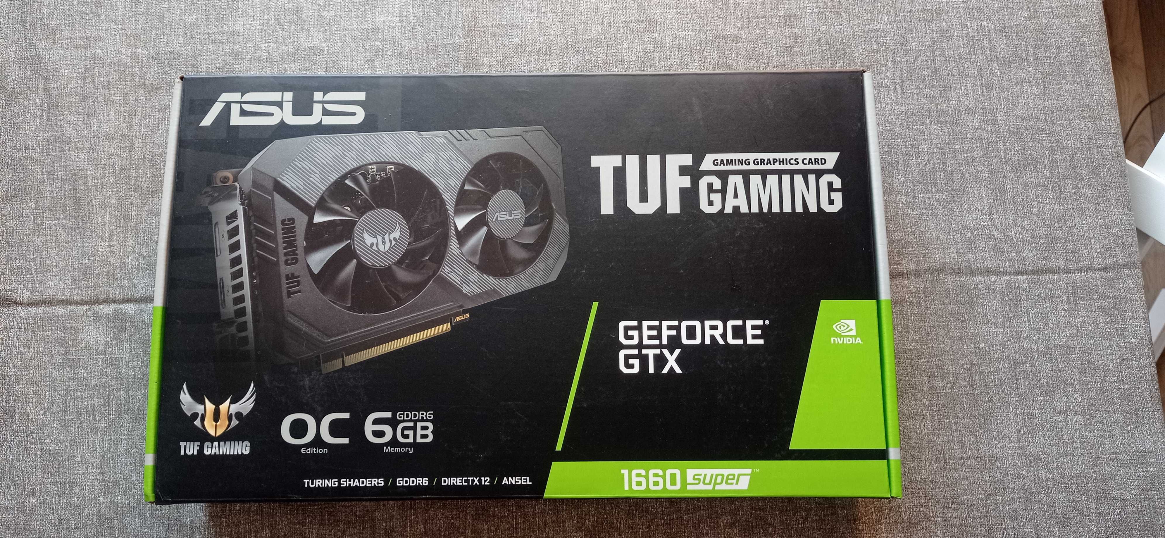 ASUS - GeForce GTX 1660 SUPER -OC Edition- TUF Gaming -  6GB GDDR6