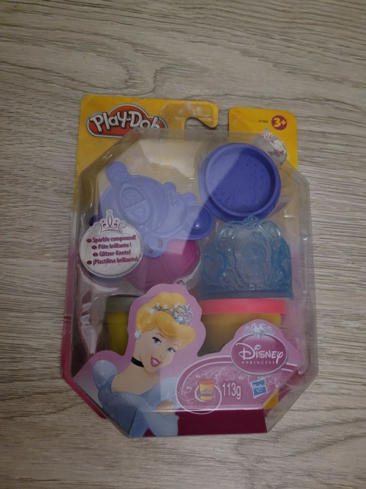 Play doh ciastolina kopciuszek 2 tuby NOWE