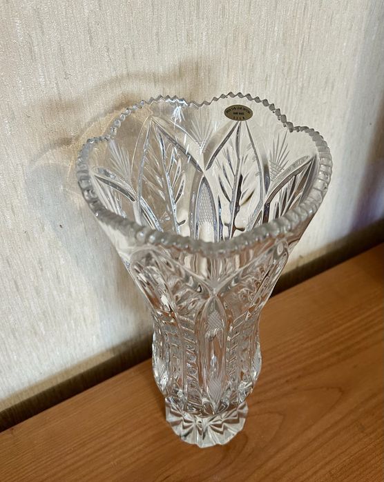 Ваза для цветов. Хрусталь. USSR