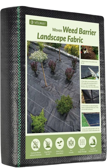 Malha anti ervas daninhas jardinagem. NOVO