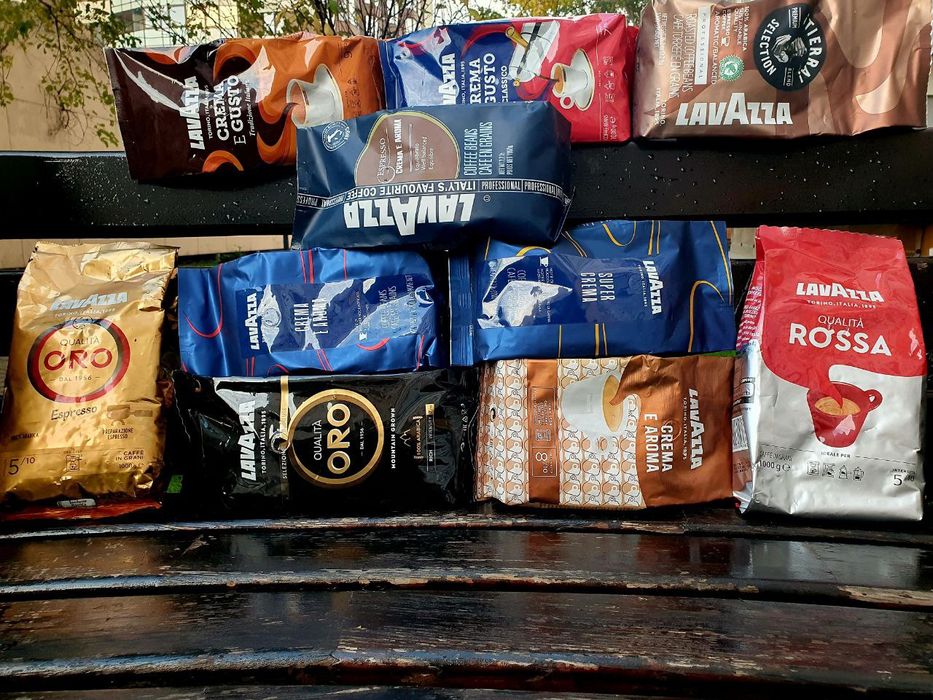 Lavazza в зернах 1кг - свіжий завіз