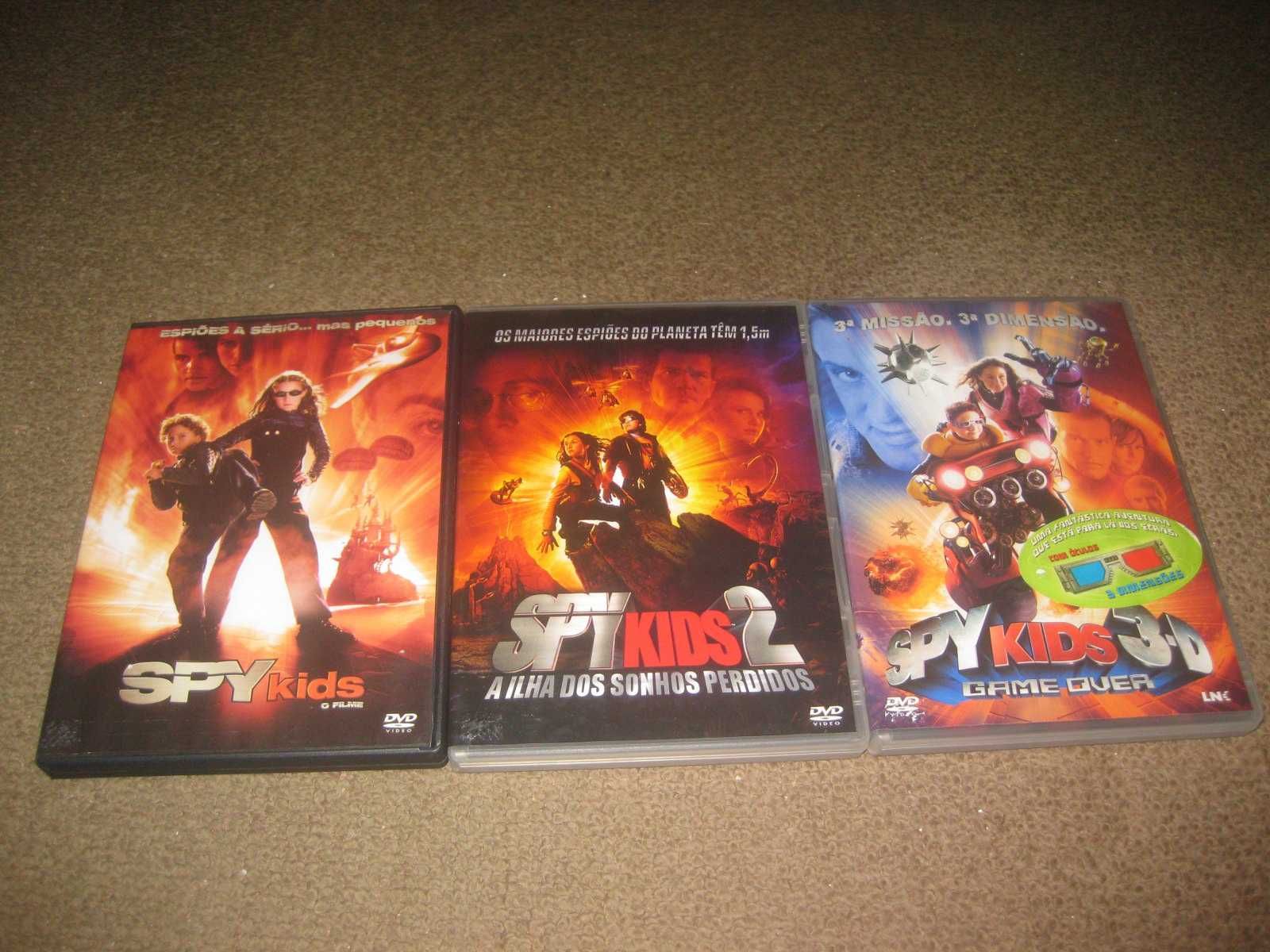 Trilogia em DVD "Spy Kids"