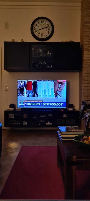 Móveis sala IKEA: TV e Multimédia e livros - BESTA preto