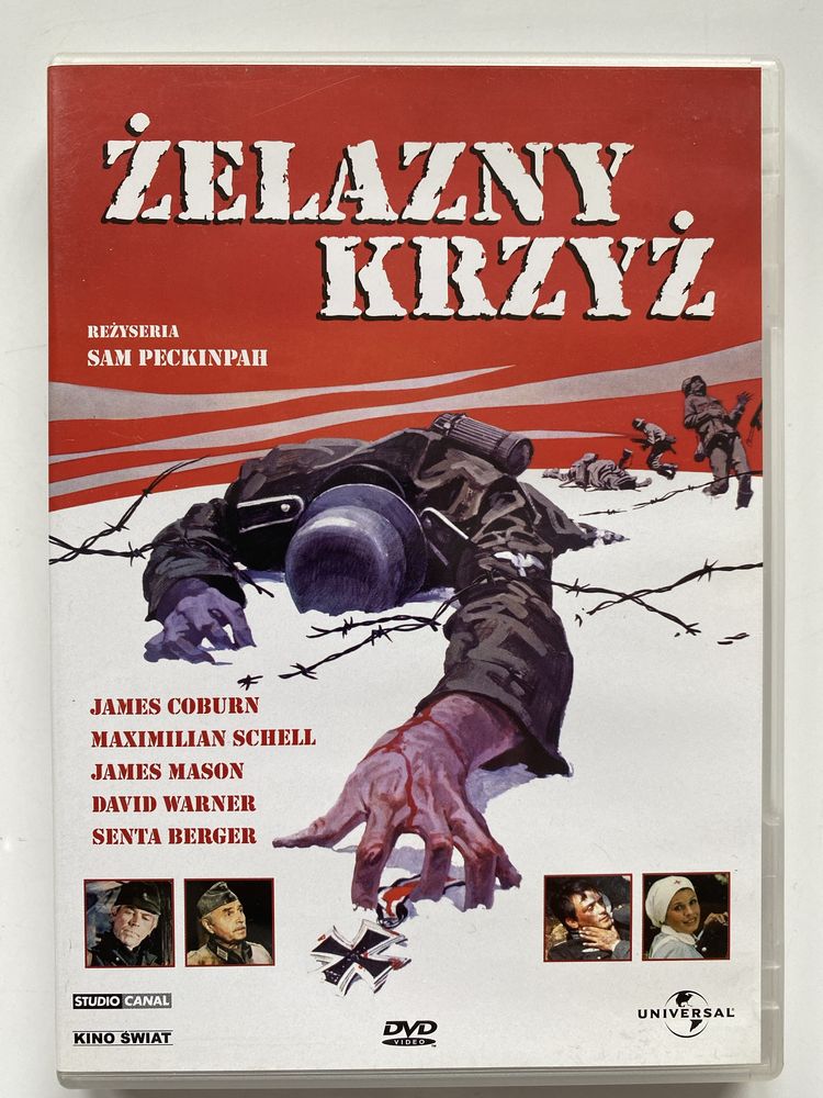 Żelazny Krzyż DVD Polski Lektor ! stan idealny