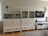 Stolik rtv i regal Besta Ikea