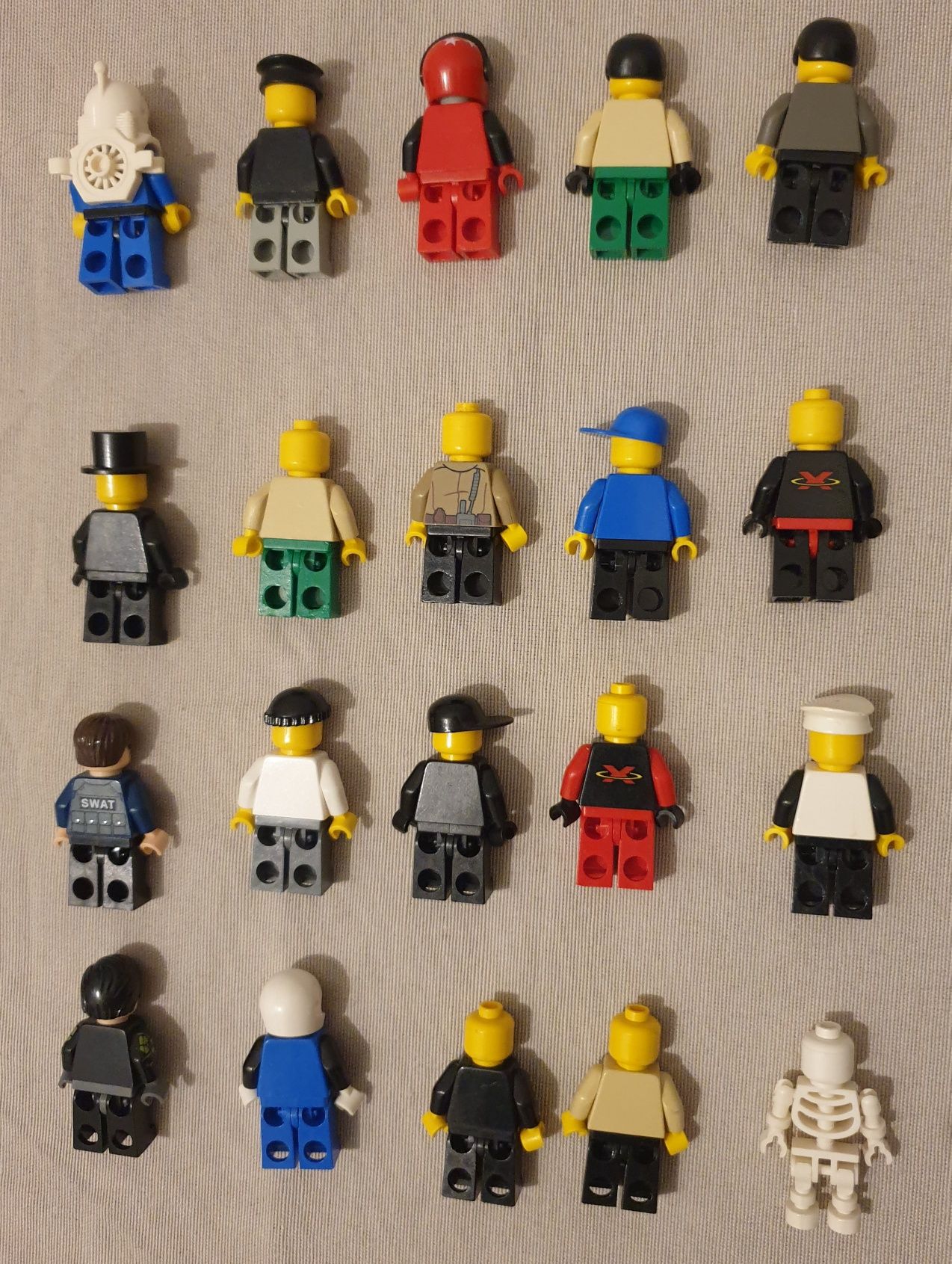 Lote de lego Minifiguras de Lego Original lote variado anos 80