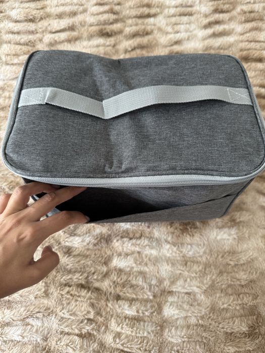 Lancheira térmica cinza