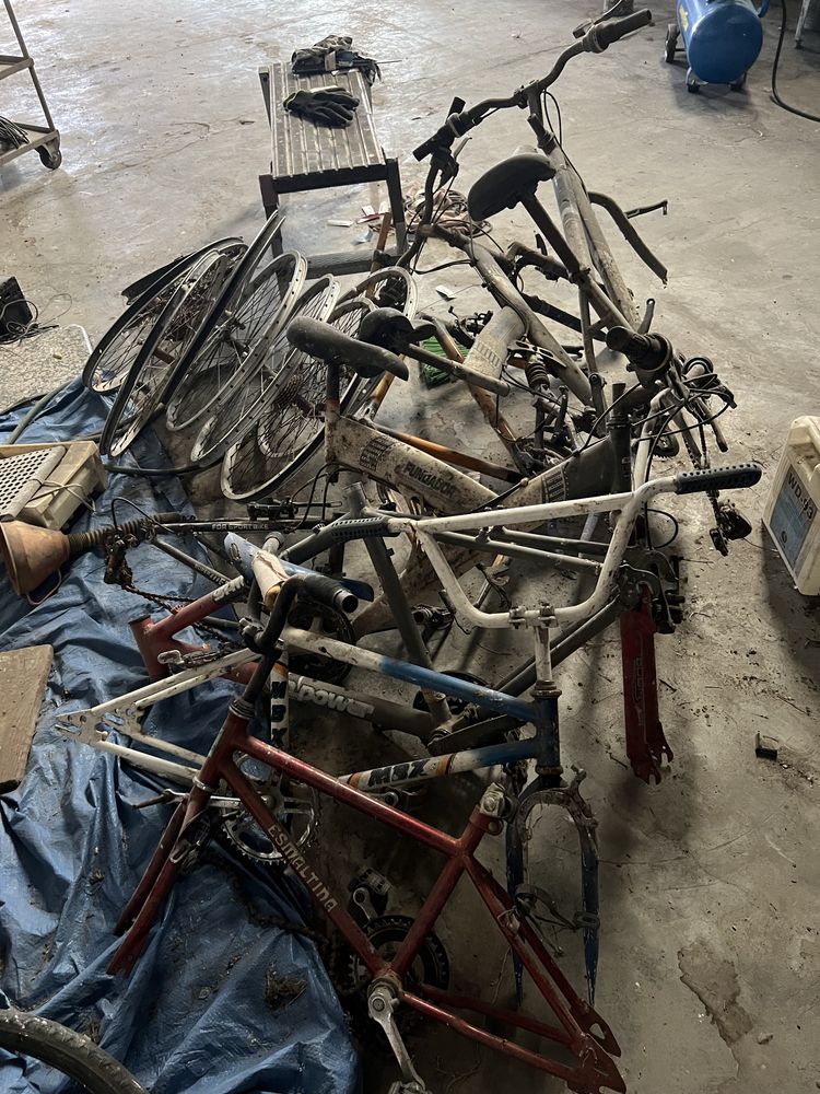 peças de bicicleta antigas