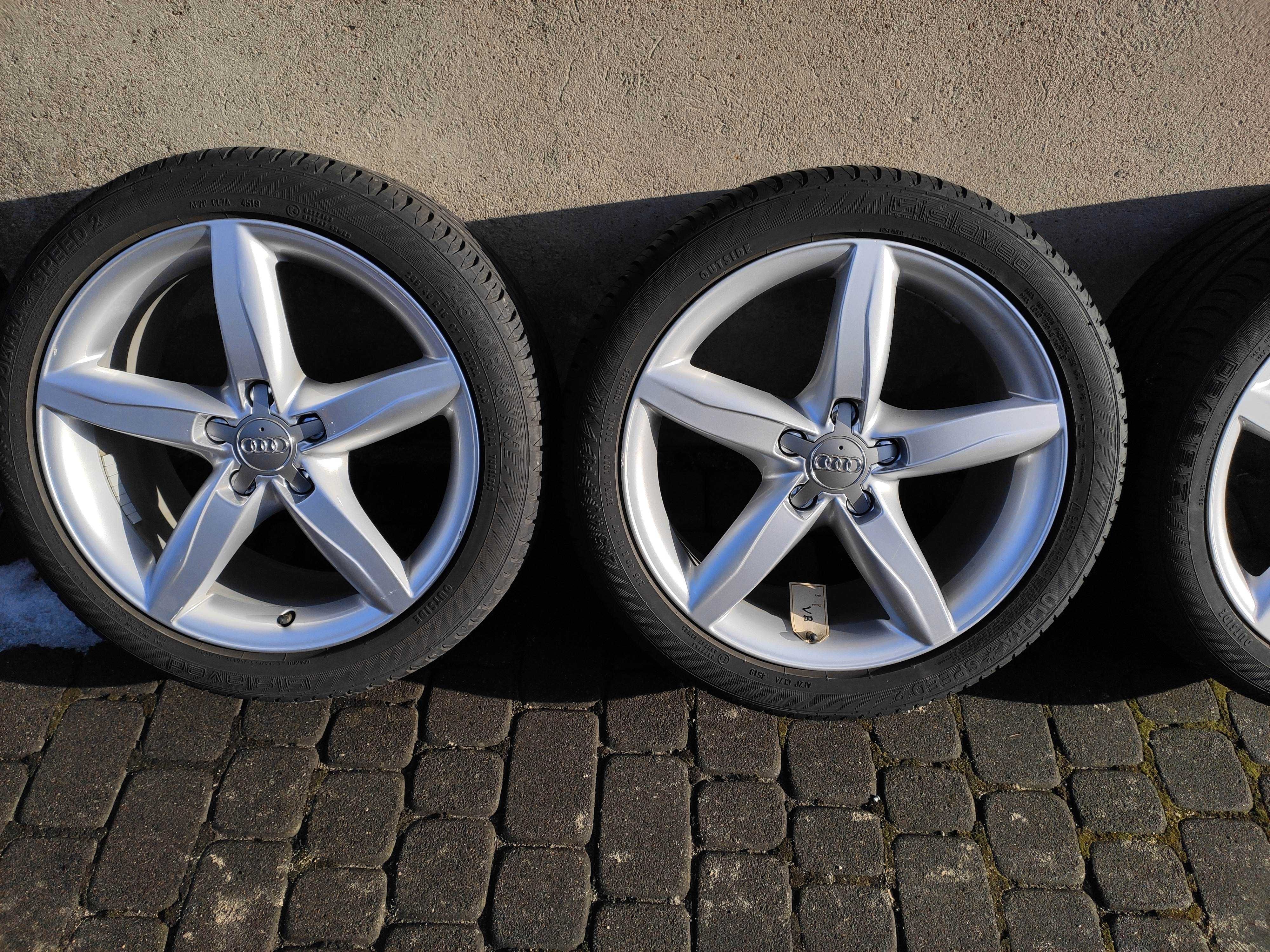 Alufelgi oryginał 18 Audi vw 5x112 Ładne