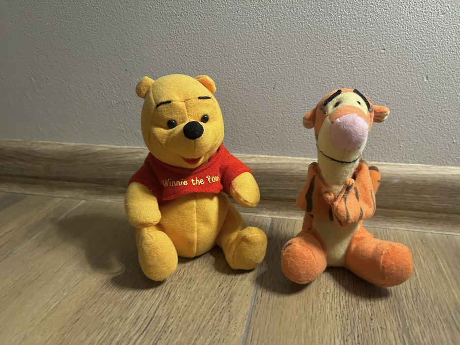 Kubuś Puchatek tygrysek dwa pluszaki zestaw