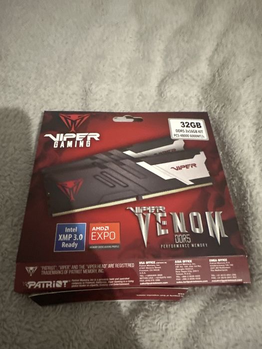 Pamieć ram DDR5 2x16 GB 6000