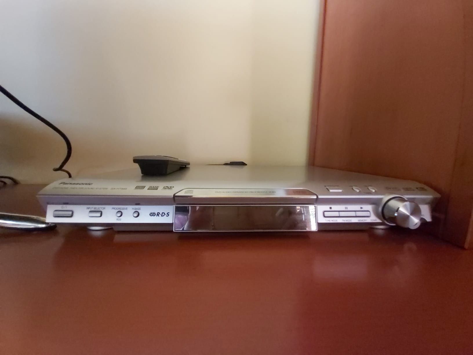 Aparelhagem Panasonic com colunas