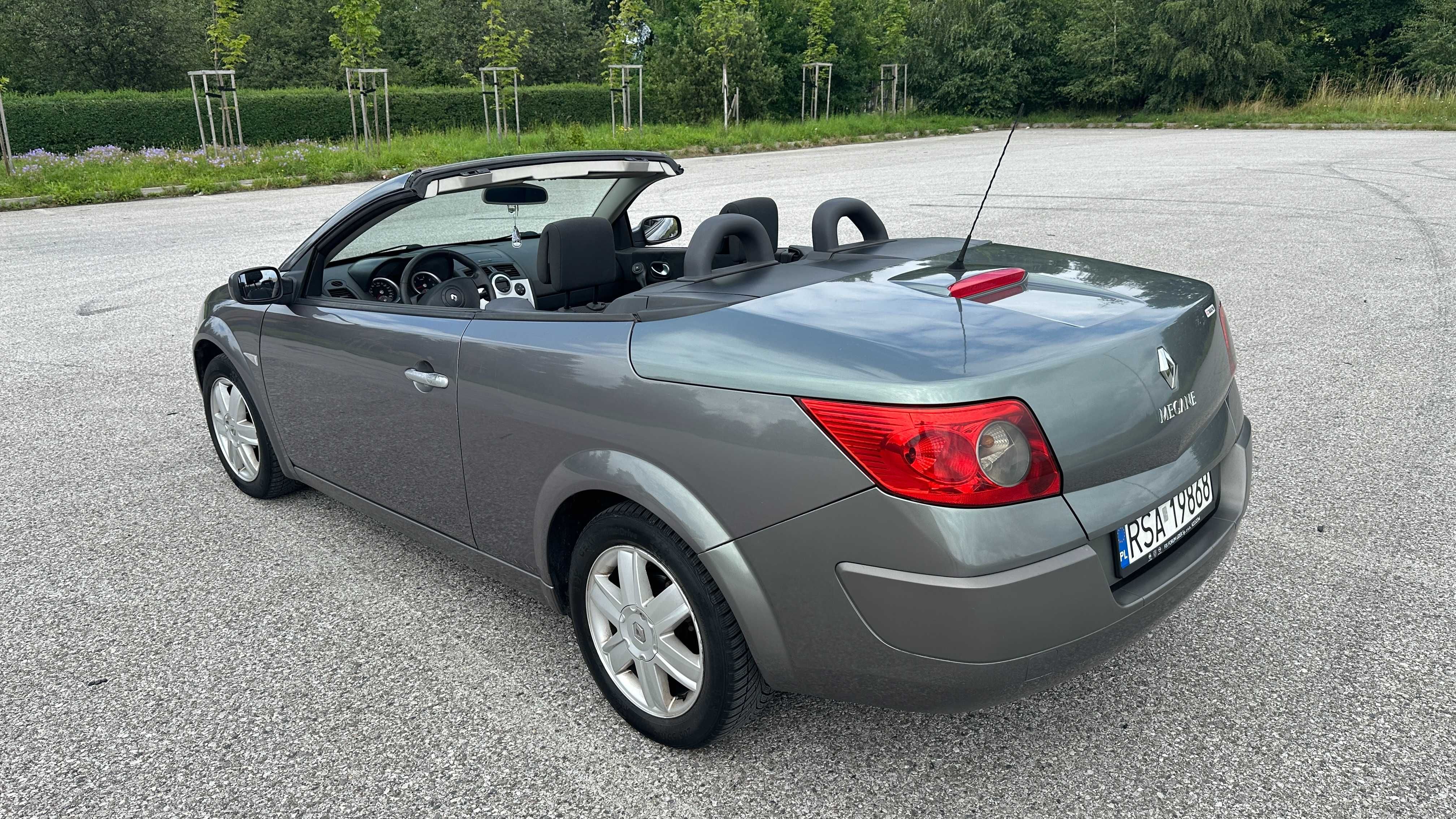 Renault Megane 2 CC Kabriolet 1.9 Dci 115km 2005r Bogate wyposażeni