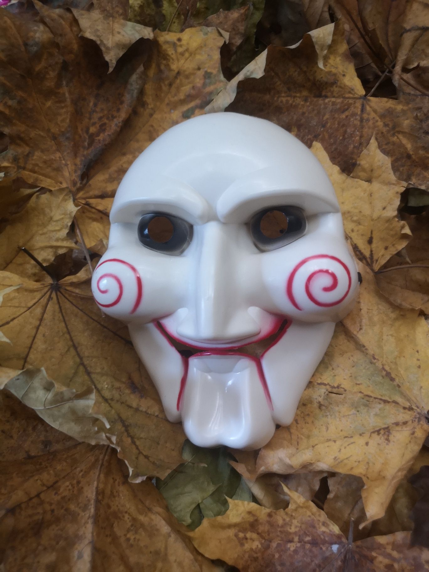 Карнавальная маска пила Джон Крамер косплей хелоуин хэлоуин маскарад