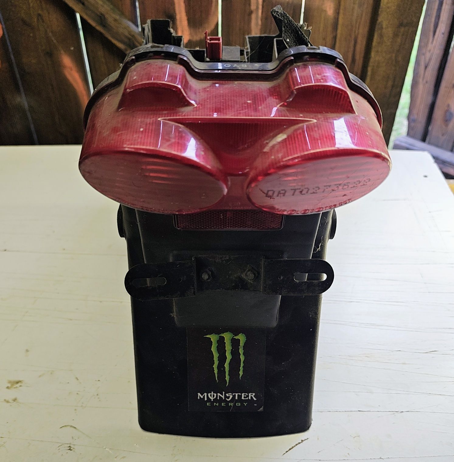Kawasaki Ninja zx6r zacisk pompa przewód błotnik skrzynia pokrywa