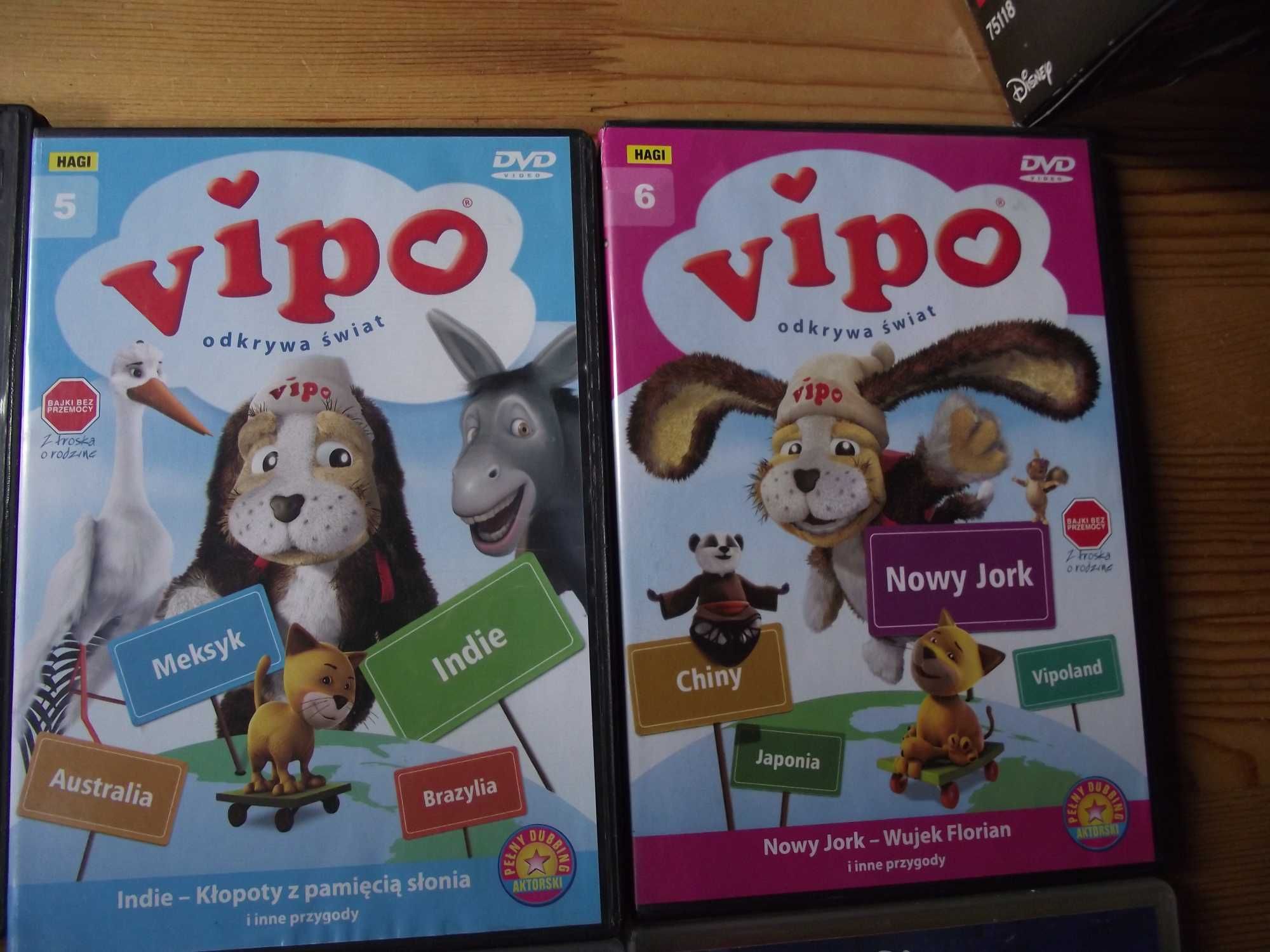 Vipo odkrywa  świat edukacja bajka film dvd