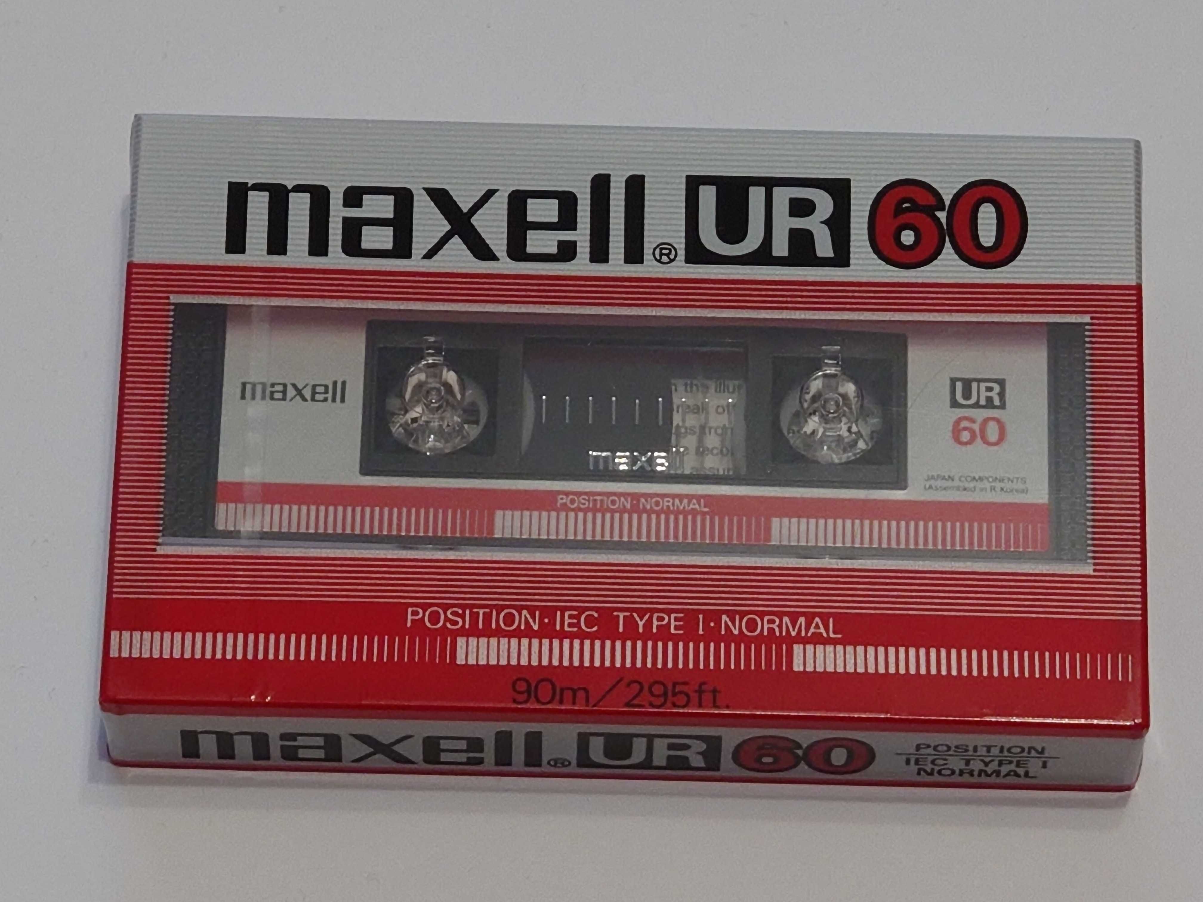 Maxell UR 60 model na rok 1985 na rynek Amerykański