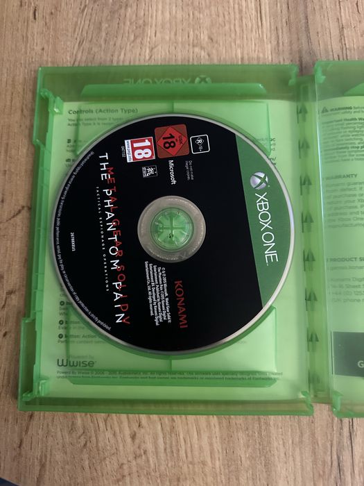 Metal gear solid 5 the phantom pain xbox one