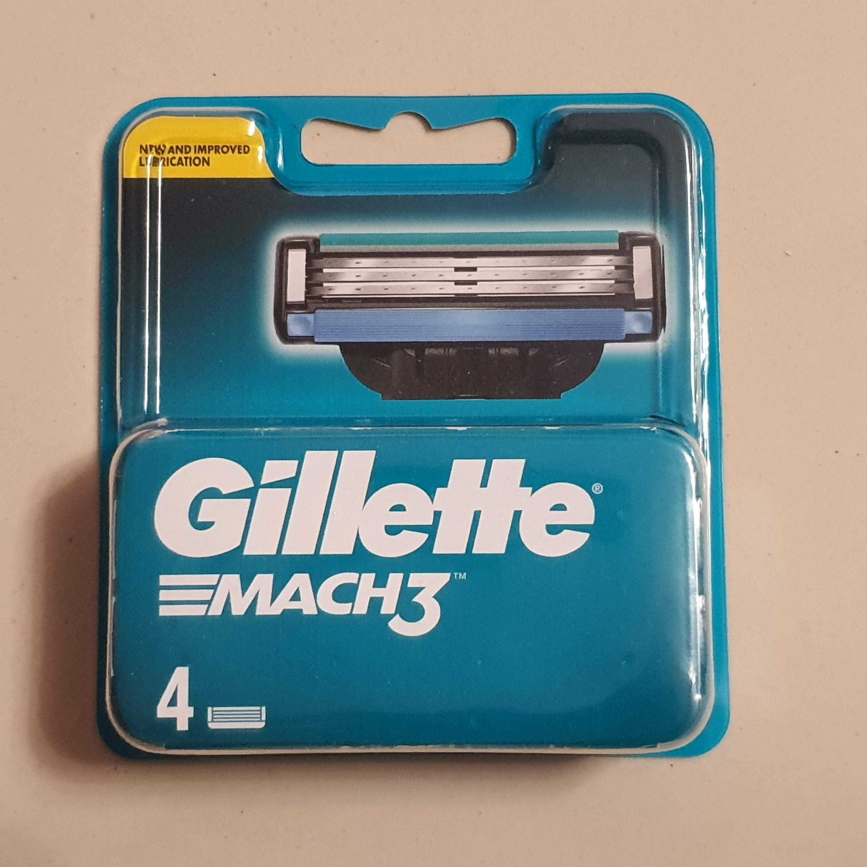 Gillette Mach 3 - ostrza 4 szt. OKAZJA