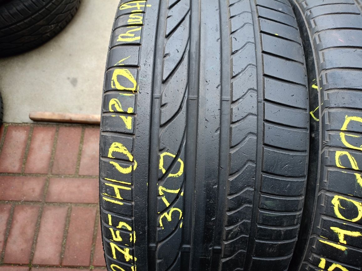 Opony letnie 275/40r20 Bridgestone 6mm 310 zł 2szt