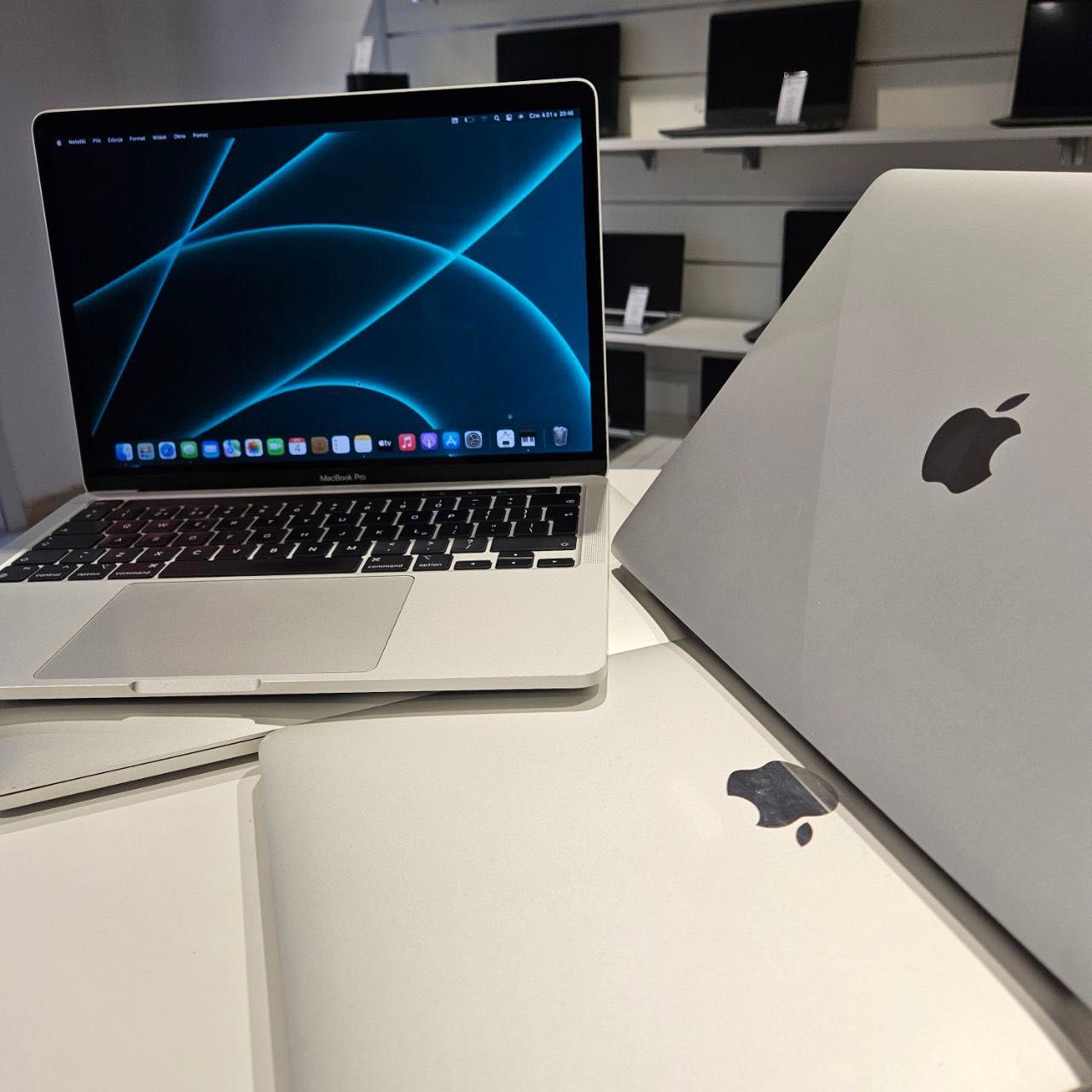 Laptop MacBook Pro 13 m1 8GB 512gb silver gwarancja faktura