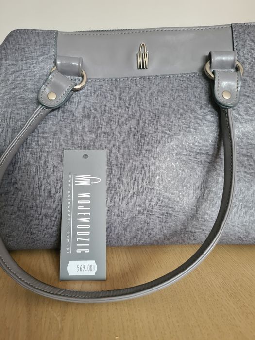 Wojewodzic, torebka skórzana