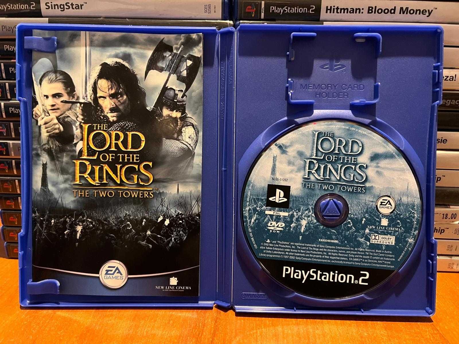Gra The Lord of The Rings the TWO TOWERS PS2 / Władca Pierścieni /