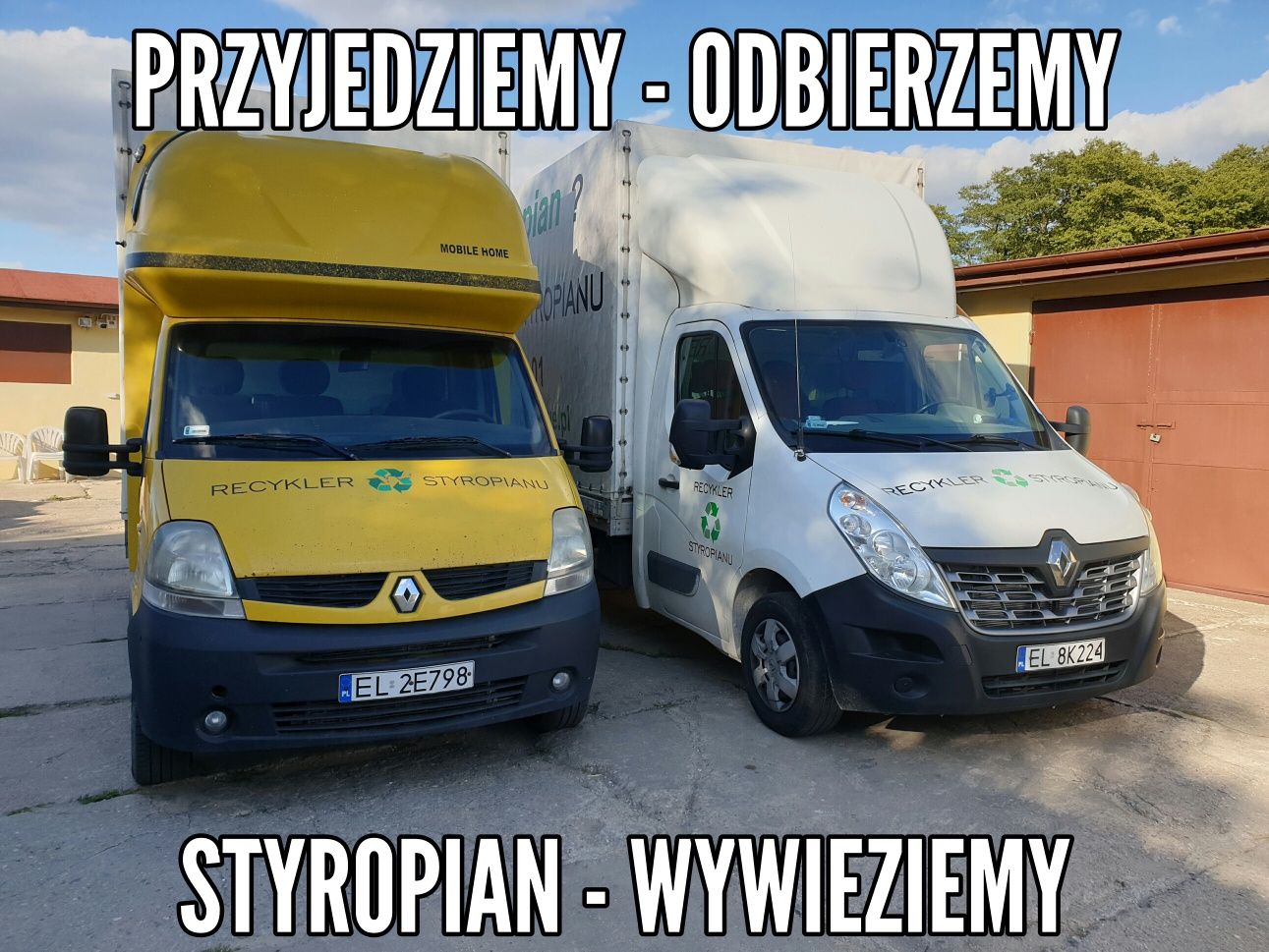 Masz STYROPIAN ? odbiór wywóz styropianu odpady styropianowe recykling