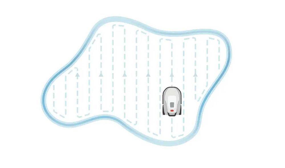 Robot koszący TerraMow V1000 bez kabli, bez GPS, bez RTK, AI 3 lata GW