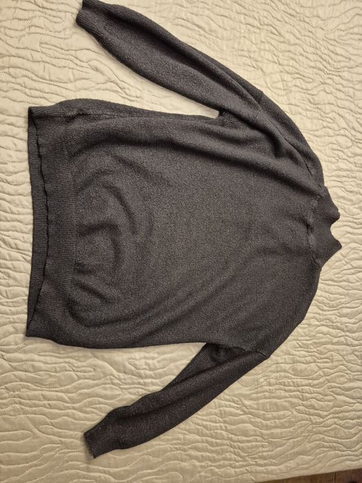 Czarny miły sweterek 44 46 bonprix bdb