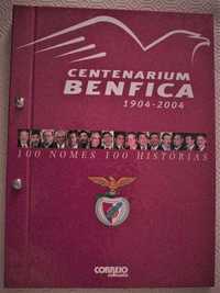 Livro: CENTENARIUM BENFICA (1904/2004), como novo