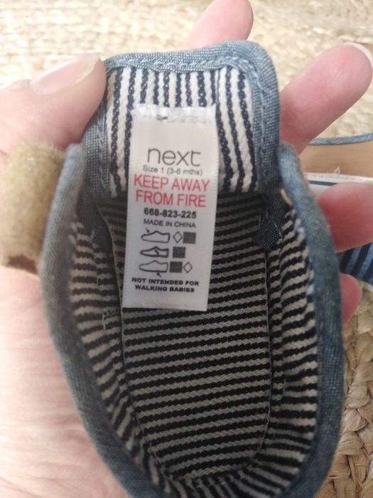 Buciki niemowlęce Next 3-6 miesięcy