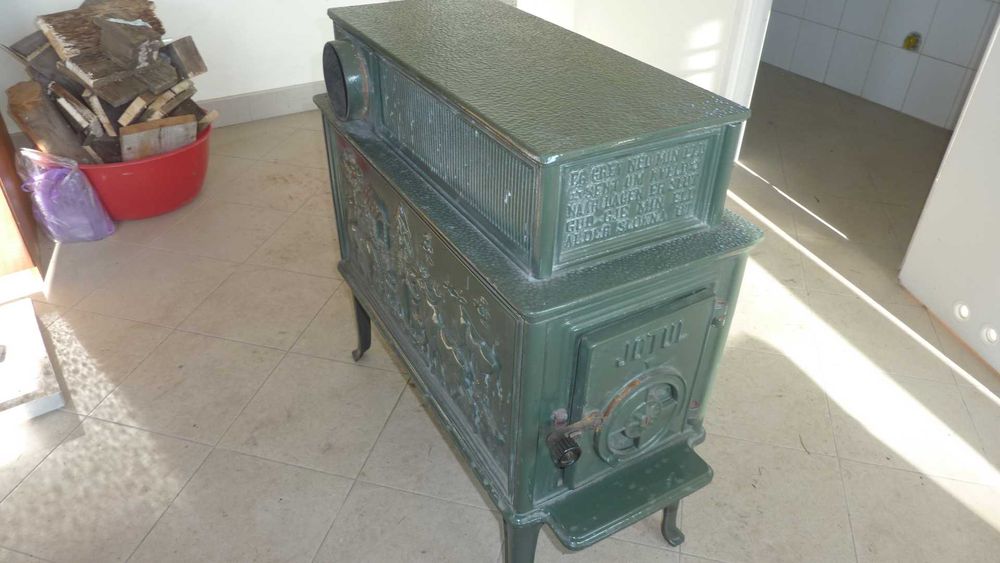 Duży,żeliwny piec,koza,kominek JOTUL 118 kompletny,stan bardzo dobry.