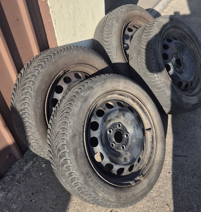 Koła Zimowe VW 5x112 Michelin Pilot 205/55/16 Komplet okazja