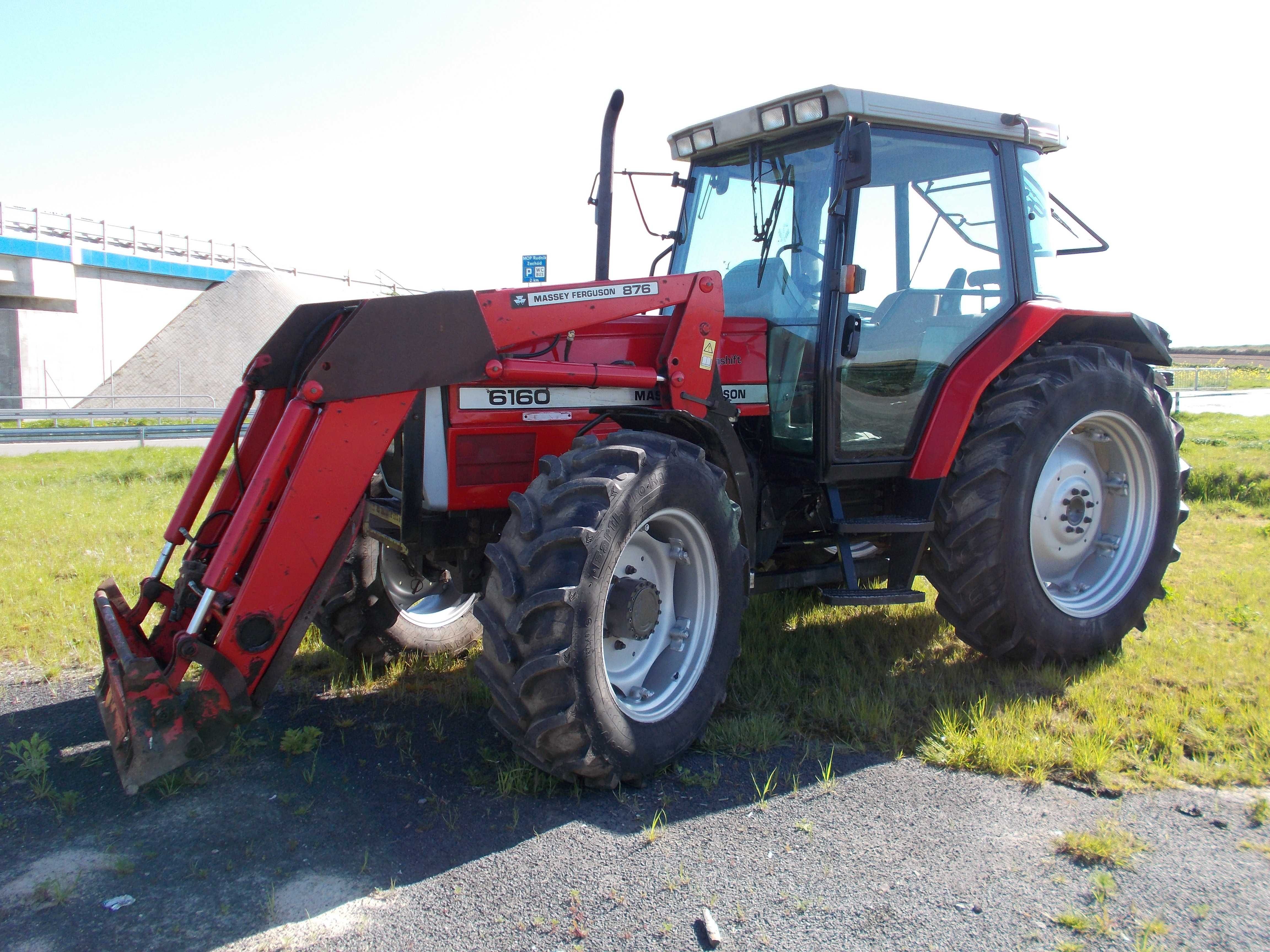 Massey Ferguson 6160  ładowacz 6260