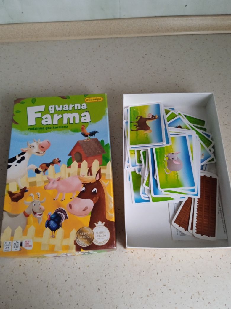 Gwarna Farma rodzinna gra karciana