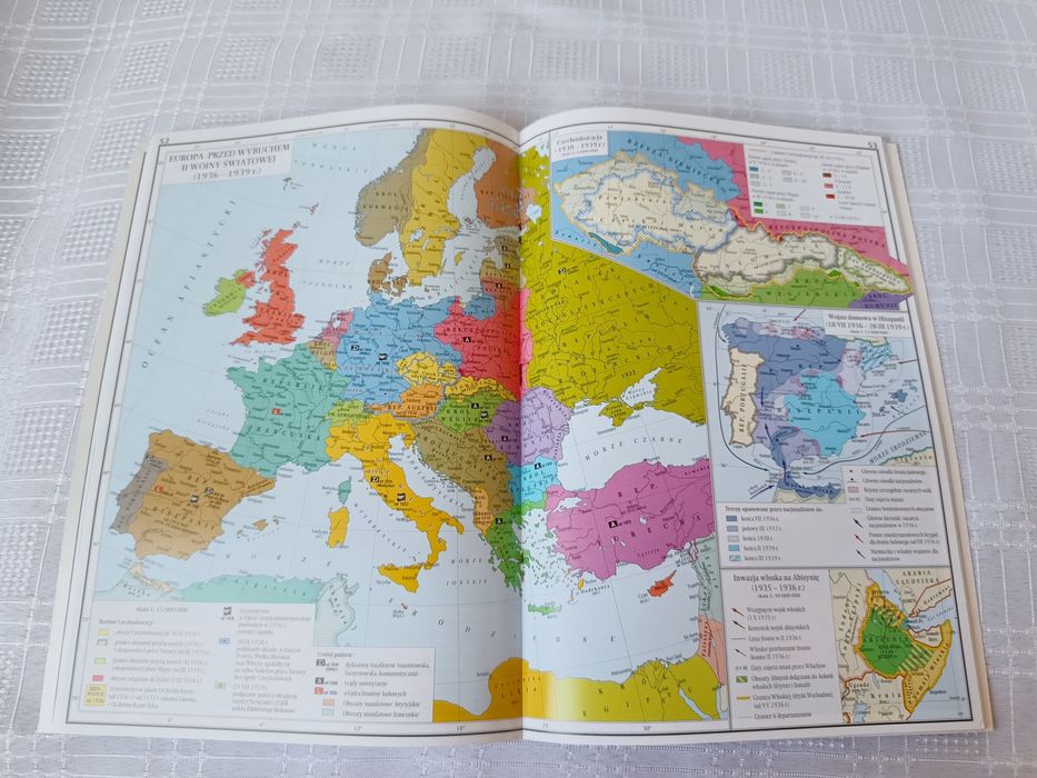 Atlas historyczny "Od Starożytności do Współczesności", jak nowy